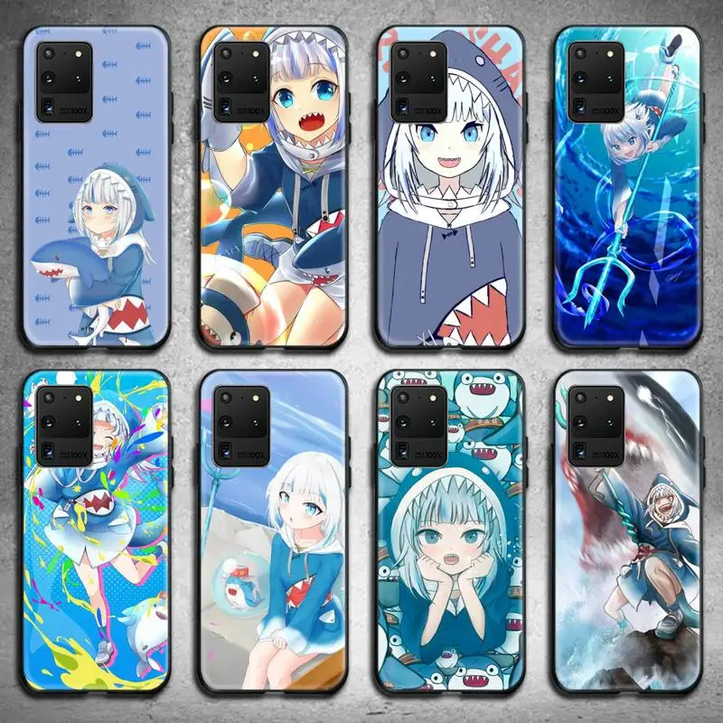 Чехол для телефона Hololive Gura Gawr Shark Girl для Samsung Galaxy S20 FE Plus Ultra S6 S7 Edge S8 S9 S10 5G Lite 2020.