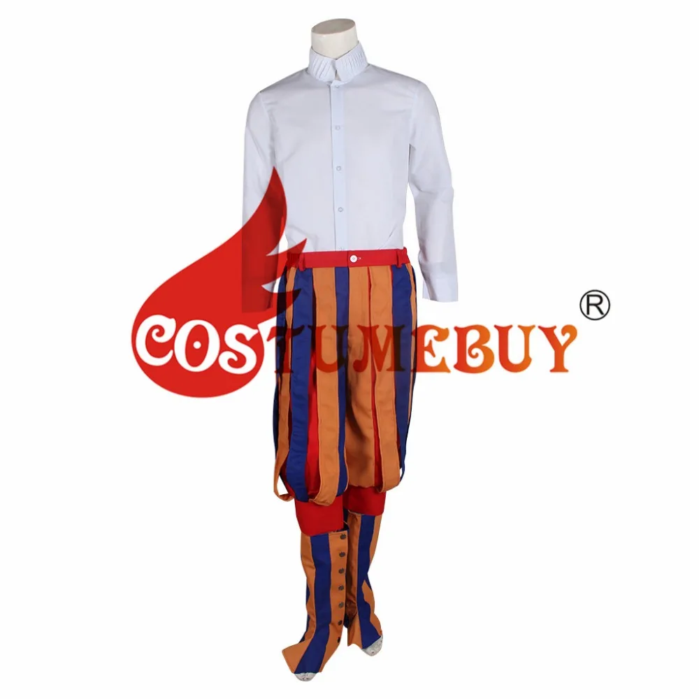 Costumebuy papal swiss guard Униформа костюм Хэллоуин Карнавальный костюм для взрослых мужчин женщин унисекс солдат Косплей на заказ