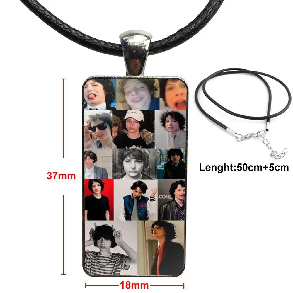 Ожерелье со стальным покрытием стекло кабошон колье длинное кулон прямоугольное