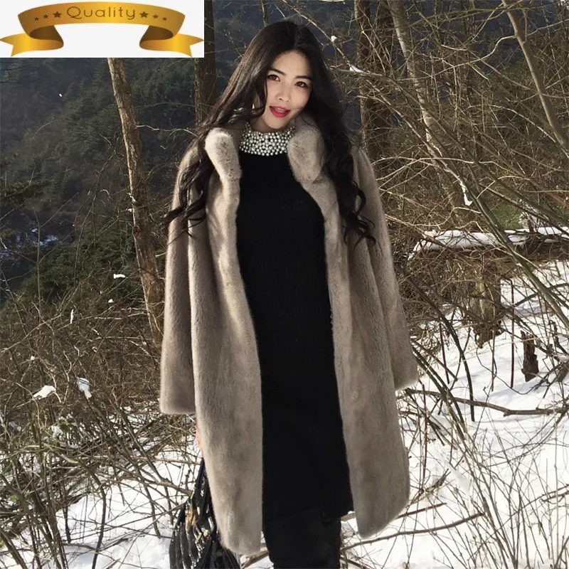 

Мех норки 2021 Природный норковая шуба для женщин Одежда высшего качества; Зимние теплые пальто утепленная верхняя одежда размера плюс куртк...