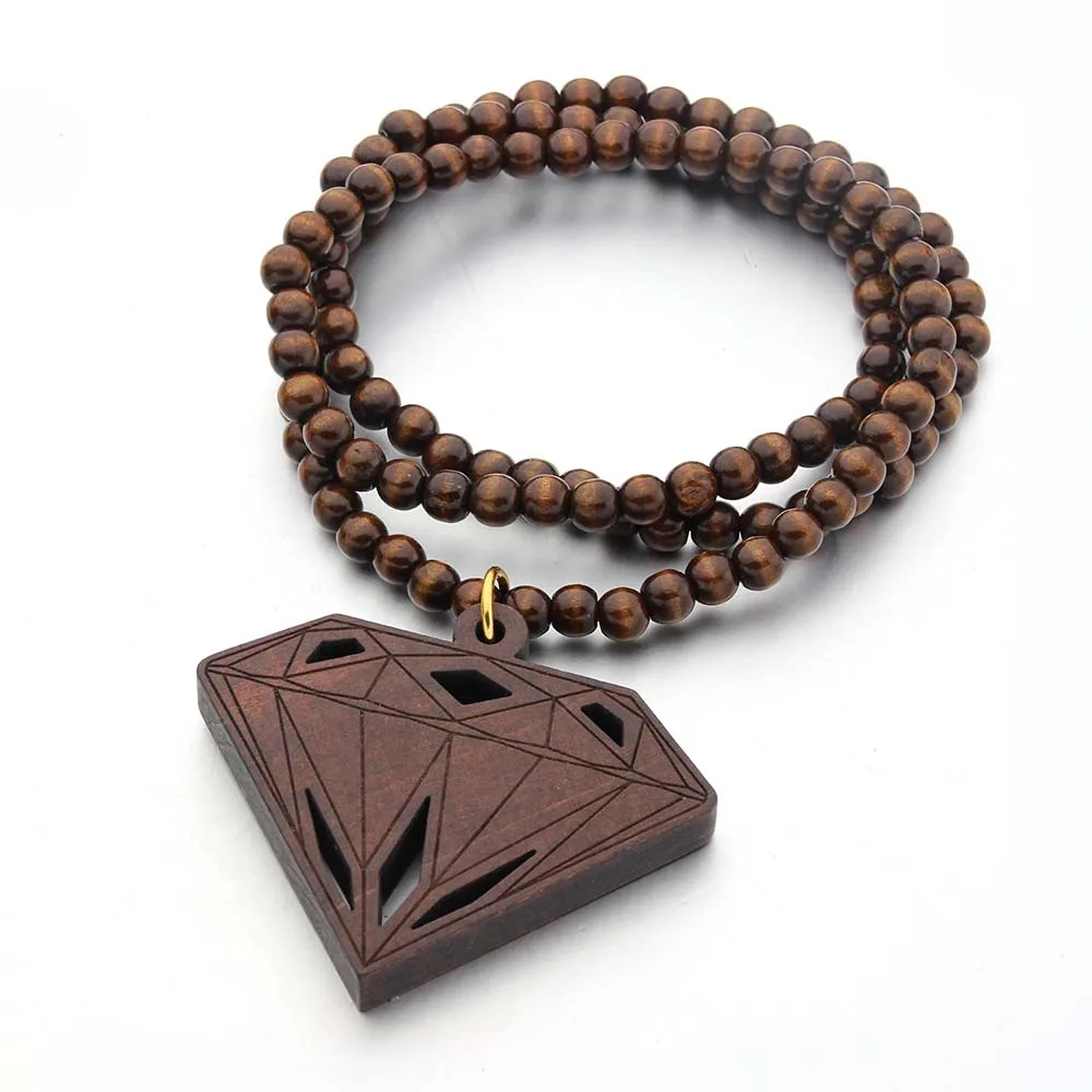 Деревянная подвеска в стиле хип поп для мужчин и женщин|wooden jewelry|necklace necklacependent