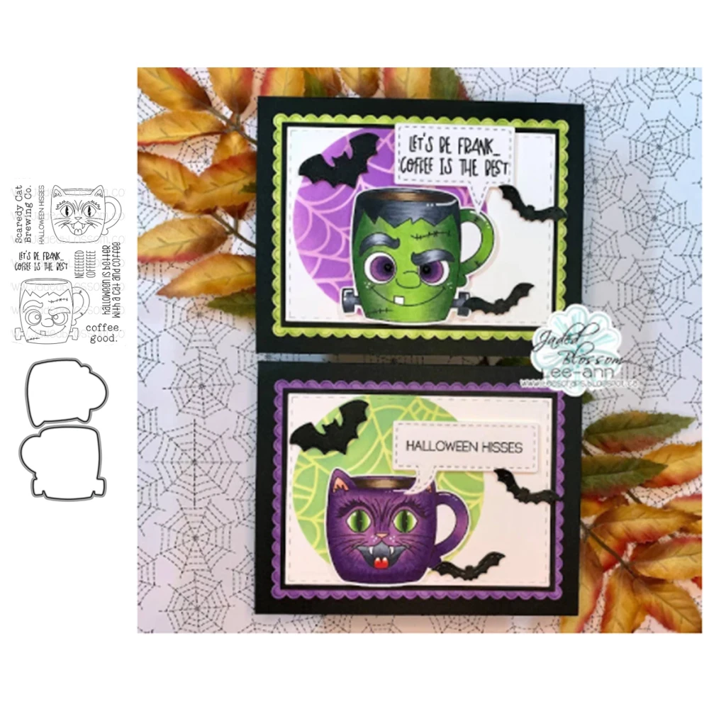 Плохой Аватар чайная чашка режущие штампы вырезанные форма для скрапбукинга