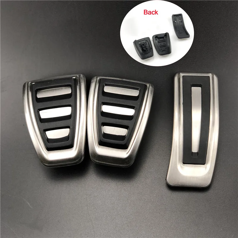 

Автомобильные аксессуары, педаль акселератора Тормозной муфты для Audi A6 (4F) C6 S6 2008-2012, автоматическая измененная прокладка из нержавеющей стали