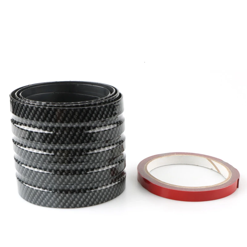 

Автомобильная защитная полоса для багажника из углеродного волокна, задняя панель, защита от царапин, защита от столкновений