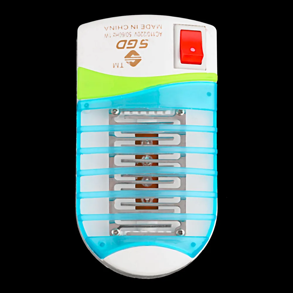 110-220V Home Practical LED Socket Electric Mosquito Repellent Fly Bug Insect Killer Trap Night Lamp Zapper EU Plug | Дом и сад