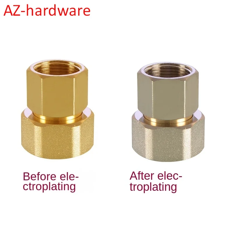 Фитинг для водонагревателя с медным гальваническим покрытием двойным