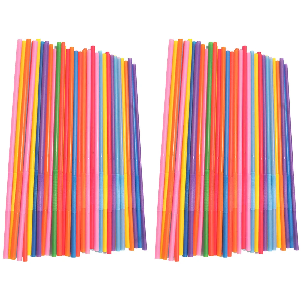 

Разноцветные соломинки, 450 шт., аксессуары для вечевечерние