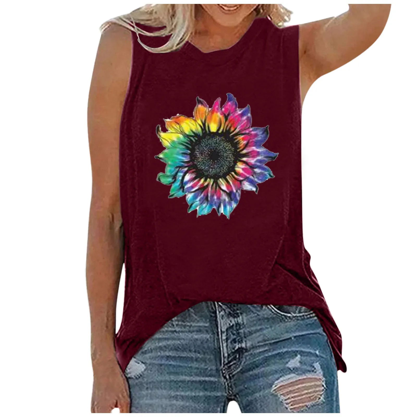 

Plus Size Tops For Women Summer Fashion Casual Printing Clthing Shirts For Ladies Short Sleeve Loose Tee Tops Tunic Blouse 53#G