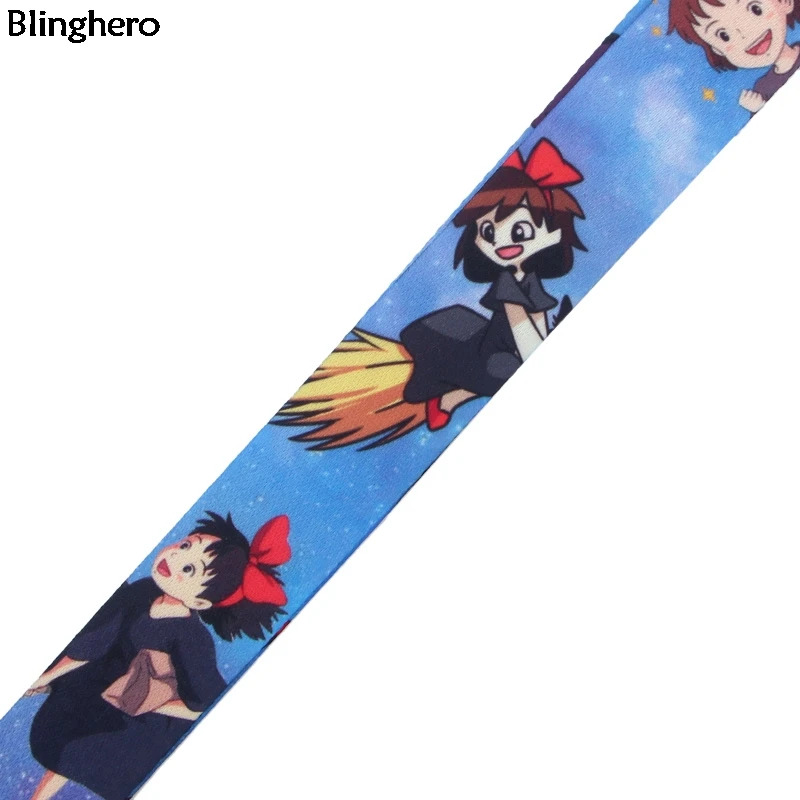 Blinghero Goldfish Cartoon Lanyard for Keys Cute Anime Gift Fashion Phone Neck Strap ID Badge Holder Ponyo Print Lanyards BH0425