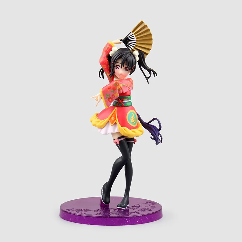 

Action Figure Love Live! Nico Yazawa Kimono Ver PVC 17cm Giocattoli Lovelive! Cartoon dolls gift Collectible Model Anime