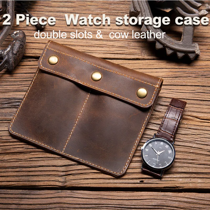

For Apple Watch iwatch Protective Sleeve Leather Watch Storage Bag Couple Watch Cover