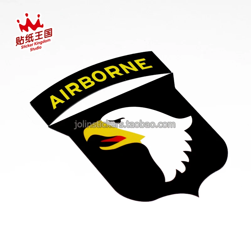 

Американская армия 101nd, военный мотор, велосипед, авто, внедорожник, мотоцикл, водонепроницаемые наклейки J02