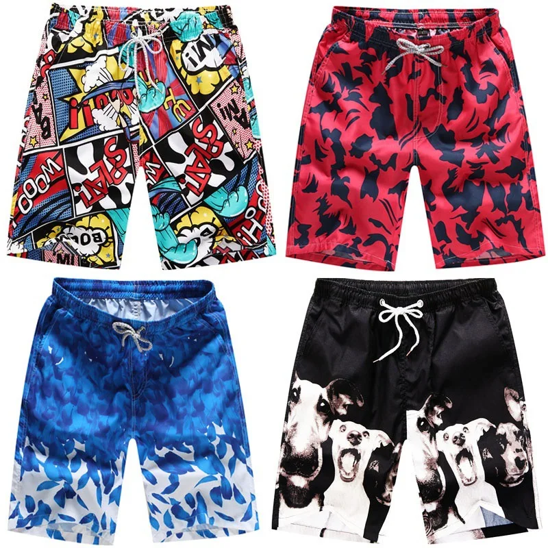 

Large Size Couple Swimwear Sports Workout Shorts Men Women Quick Dry Beach Surfing Boardshorts Swimsuit Bermuda Praia Trunks