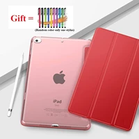 ultra slim case for ipad 8th7th generation 10 2 lightweight trifold stand smart magnetic case for a2197 a2198 a2200 with pen