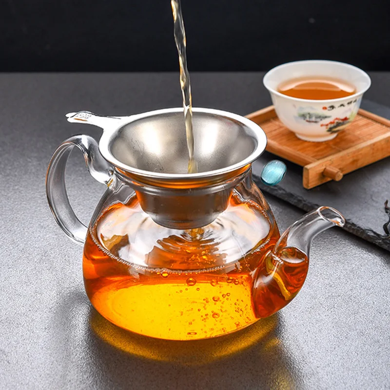 Ситечко для заваривания чая многоразовое из нержавеющей стали с зажимом фильтры