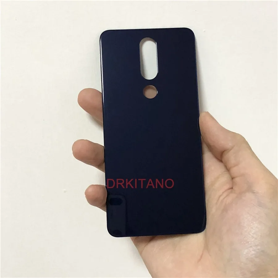Для Nokia X6 крышка батареи X7 8,1 6,1 Plus задняя крышка корпуса чехол для Nokia X5 задняя дверь стеклянная панель 5,1 Plus крышка батареи