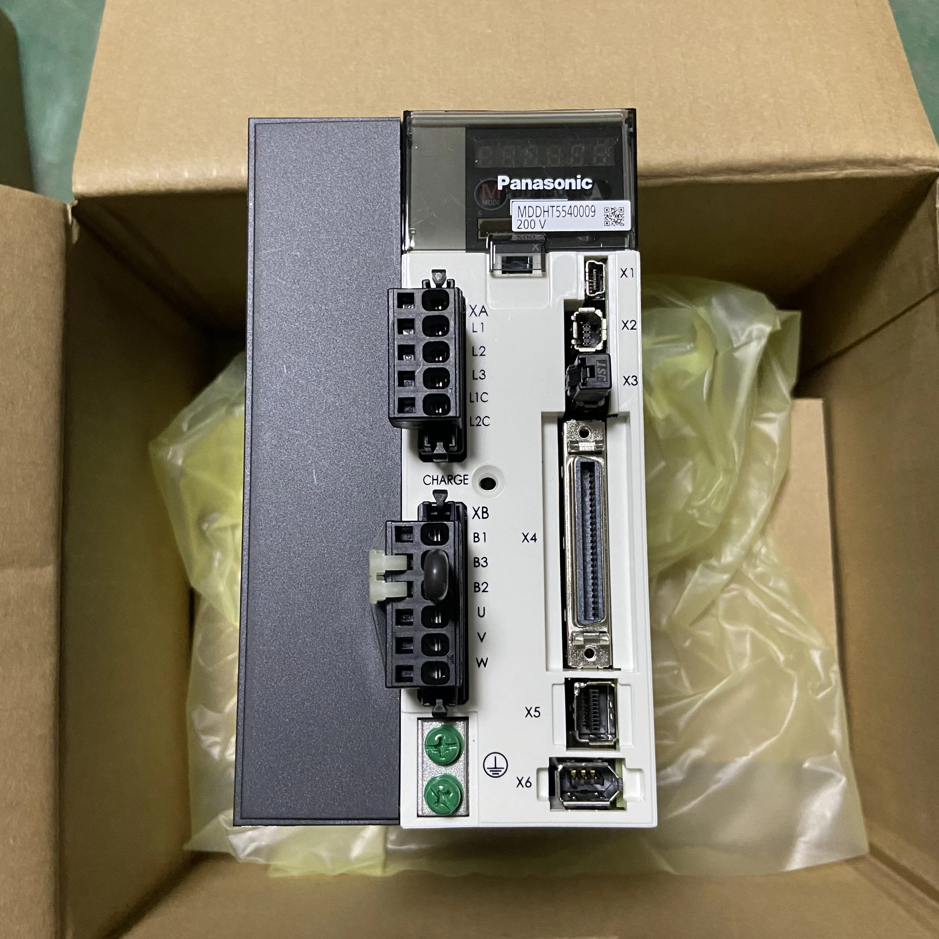 

Panasonic AC Servo Driver 200-240V 1.5kW MDDHT5540009