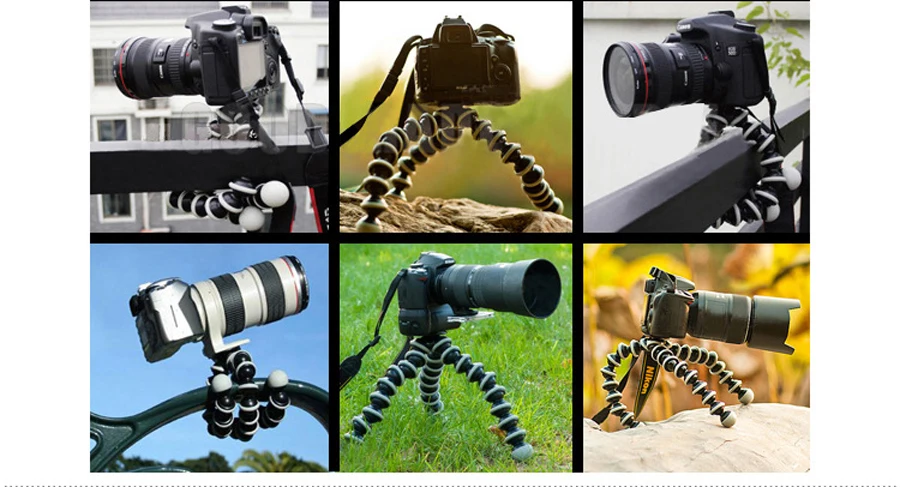 M L Средний Большой размер камеры Gorillapod штативы стенд монопод Гибкий штатив мини путешествия открытый цифровая камера s Hoders