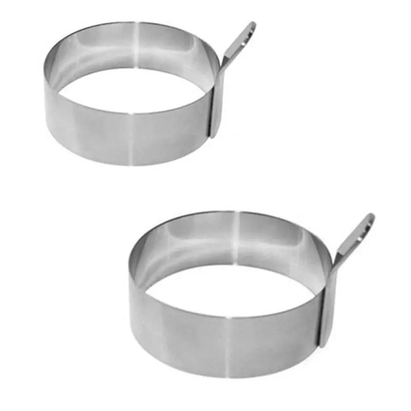 Нержавеющая сталь кольцо яичницы форма для блинов яйцо пресс-форм Пособия по