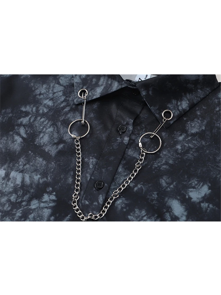 Осенний комплект из двух предметов Женская корейская мода свободная рубашка