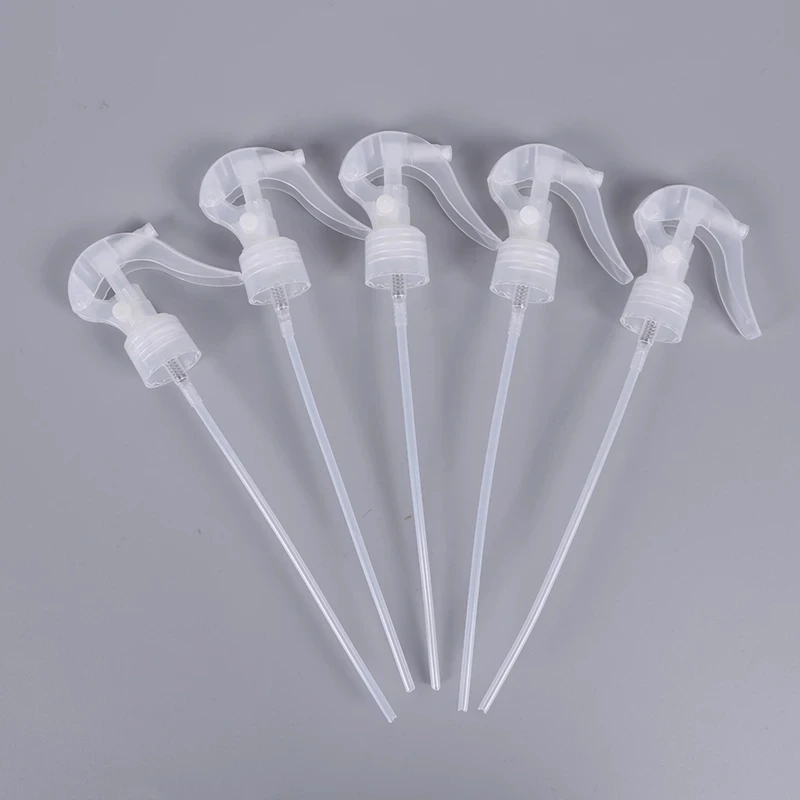 

5Pcs Flower Irrigation Spray Bottle Replacement Nozzle Plastic Transparent Sprayer Household Plant Sprinkler Gardening Supplies