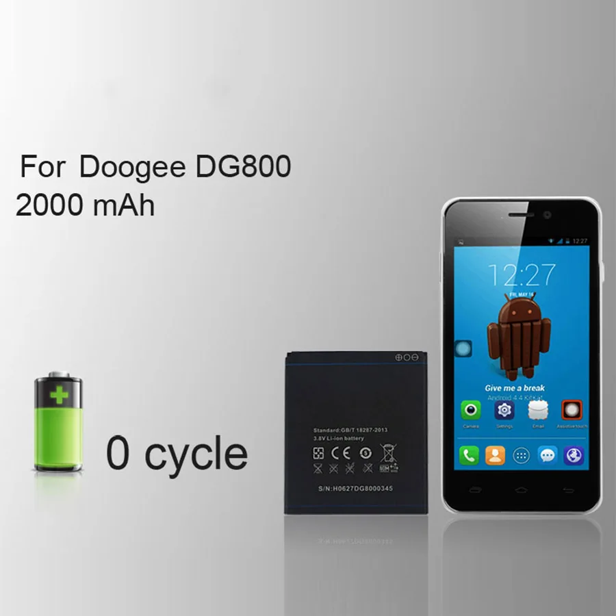 PINZHENG новый оригинальный аккумулятор для мобильного телефона Для Doogee DG800 VALENCIA