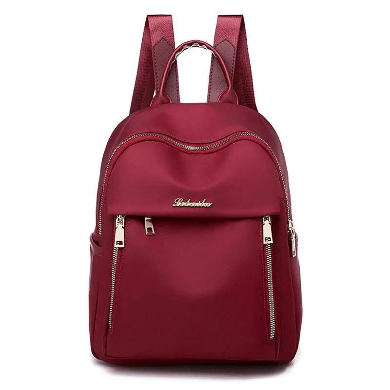 Новинка 2020 женский рюкзак с защитой от кражи водонепроницаемый из ткани Оксфорд