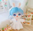 Кукольная одежда 20 см, красивые кружевные аксессуары из кроличьей шерсти, аксессуары для кукол, платье для корейских кукол Kpop EXO idol, подарок, игрушка сделай сам