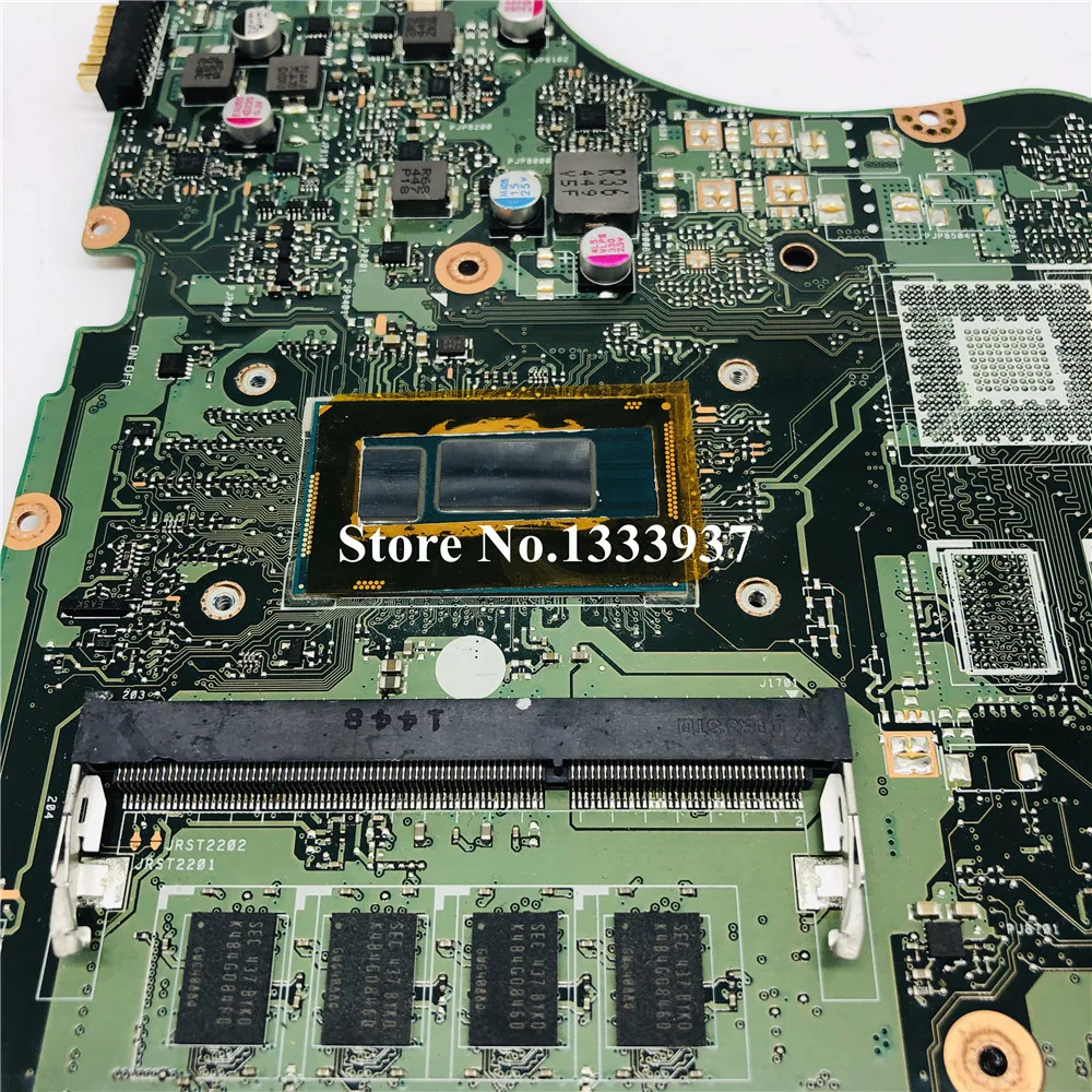 Для ASUS X555LA X555LD X555LF X555LJ X555L X555 материнская плата Материнская ноутбука I5-4210U SR1EF |