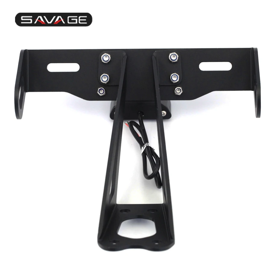 Номерной знак рамка держатель кронштейн светодиодный светильник для HONDA CBR 500R