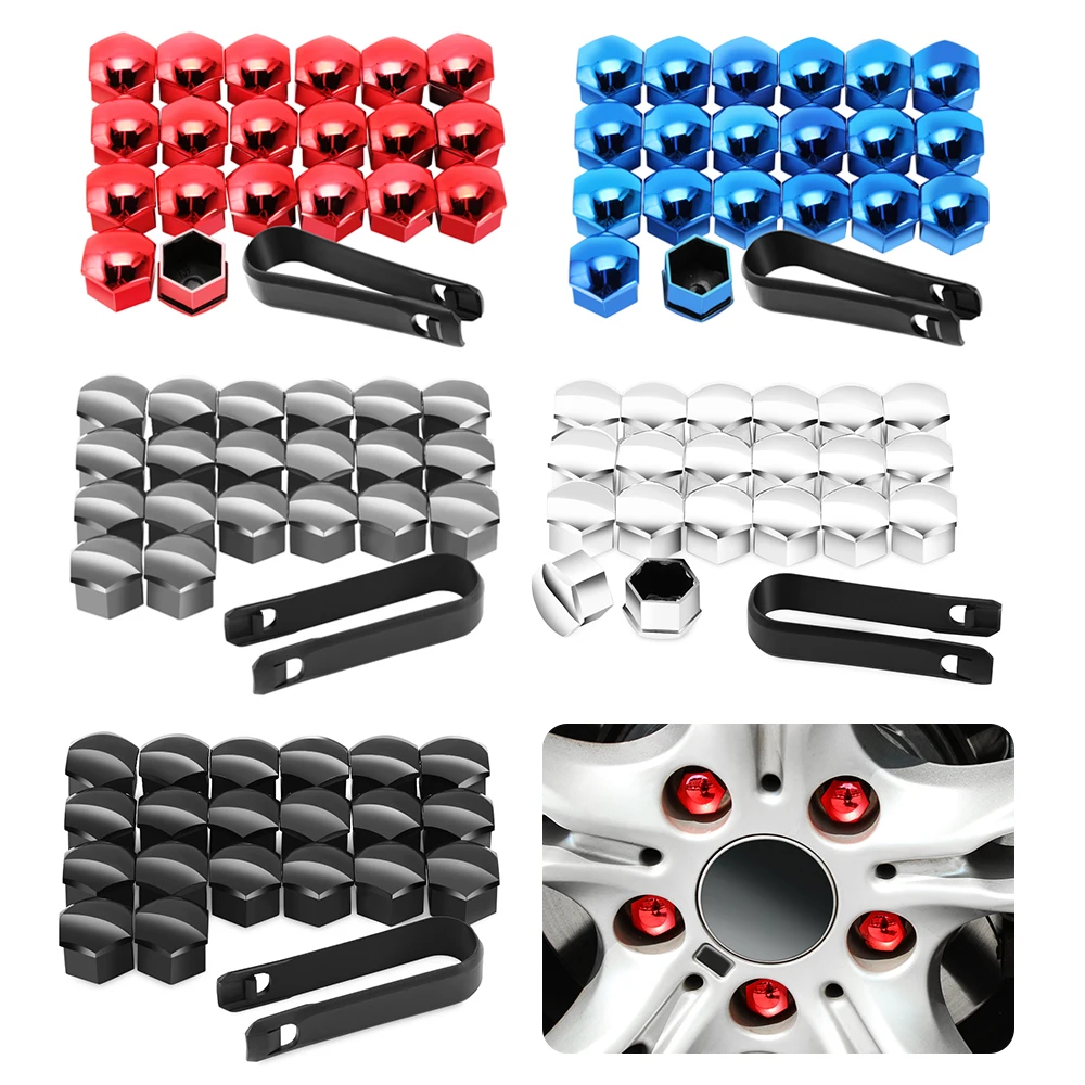 17 мм 20 шт. укладка кристаллов антикоррозионные колпачки на Колесные гайки