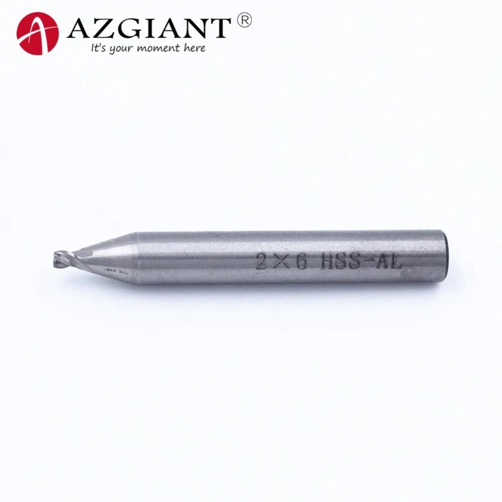 HSS 2 0 мм Концевая фреза гравировальный резец для подрезки кромок ЧПУ фрезы машины