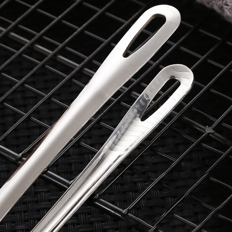 

4Pcs Stainless Steel Food Tongs Barbecue Clamp Kitchen Serving Tong for Fried Fish Steak Kitchen Accessories