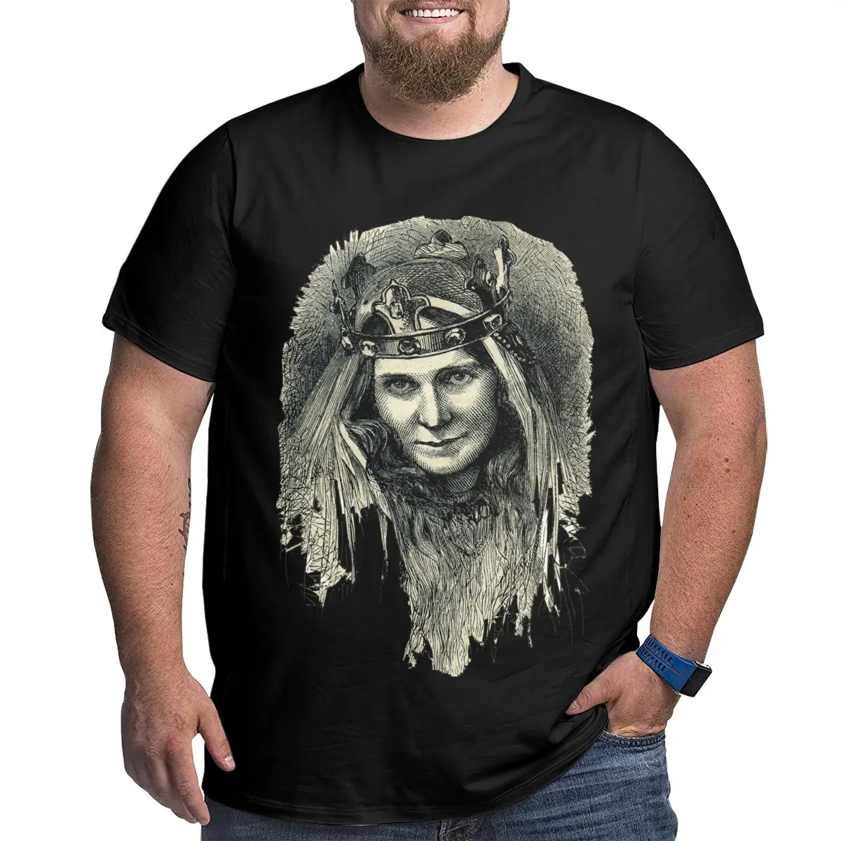 Кельтская королева кельтс древние люди иллюстрация большой размер Мужская