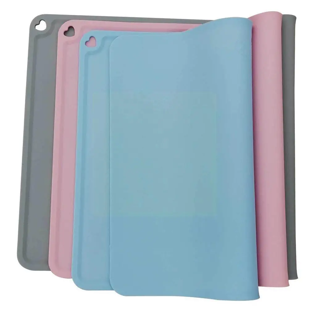 

New Type Kitchen Silicone Mat Tableware Pad Baking Mat Children Food Auxiliary Pet Thickened Placemat Skid Eating Grade Ant S6o6