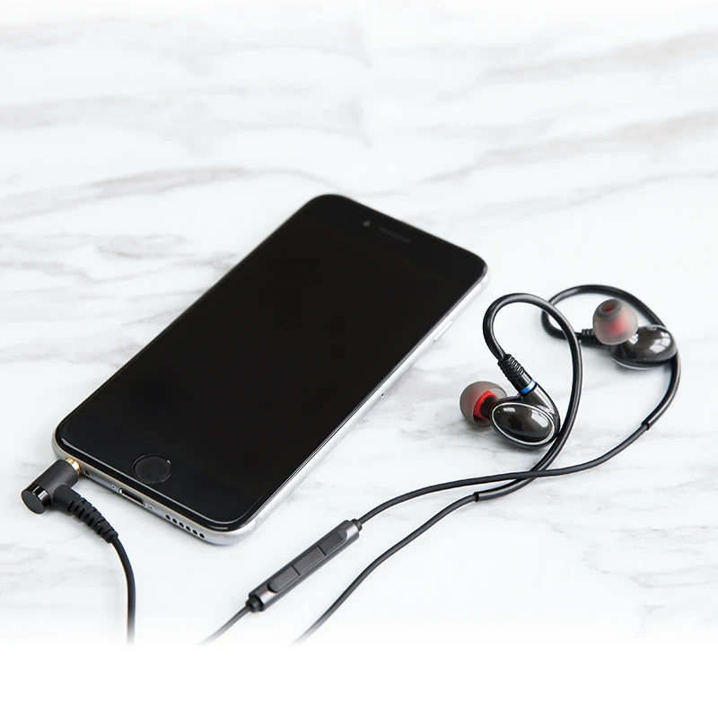 FiiO сменные насадки для наушников кабель MMCX наушники одноконтурные линейные управления 2,5 мм сбалансированный кабель для F9/F9 Pro/Shure SE215