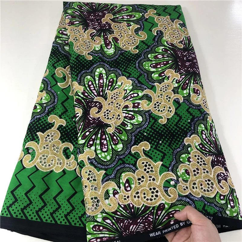 

5Y хлопчатобумажная кружевная ткань высокого качества нигерийское кружево 2021 швейцарская вуаль кружевная ткань вышитые африканские сухие ...