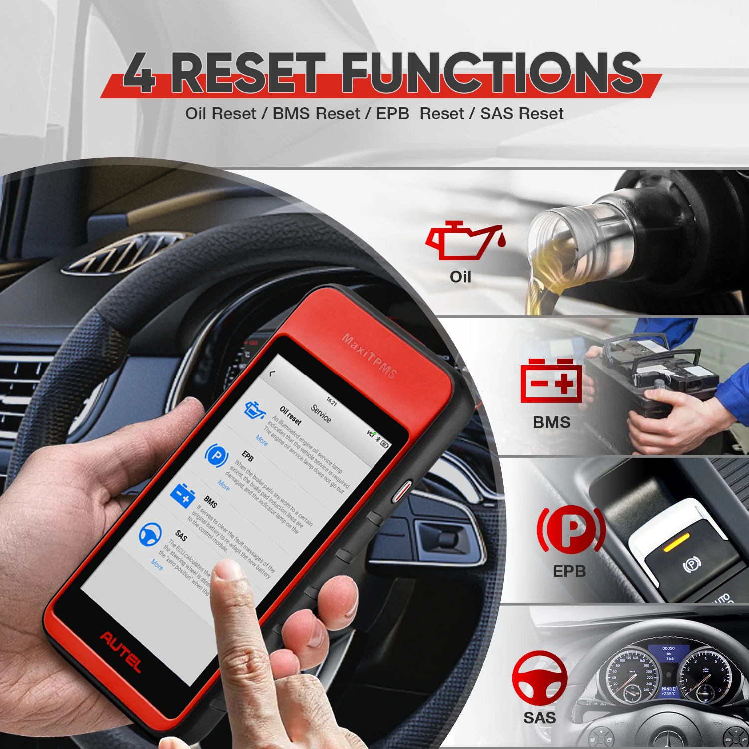 Инструмент программирования Autel MaxiTPMS ITS600E TPMS OBD2 инструмент для TBE200 детектор