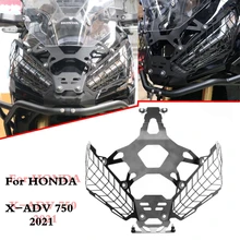 For Honda XADV 750 X ADV 750 Xadv750 X-ADV750 2021 Motorcycle Headlight Grille Guard Cover Head Light Lamp Protector Motor Part