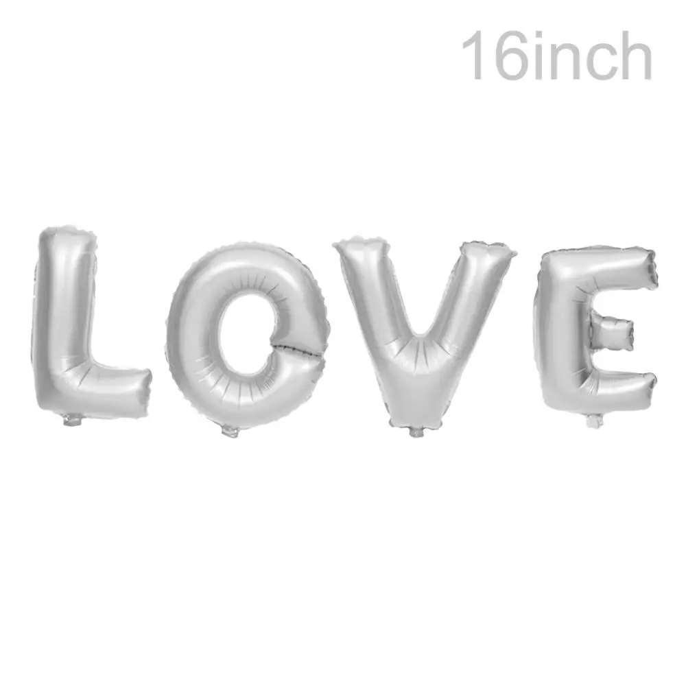 LOVE Свадебный шар для жениха, невесты, сердца, деревенский декор для свадьбы, любовь, свадебное событие, Mr Mrs Wedding Deocr Weding, Свадебный декор для свадеб - Цвет: LOVE