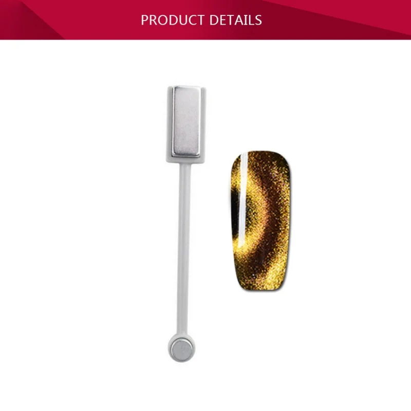 Магнитный инструмент для ногтей магнитная палочка магниты с двумя головками