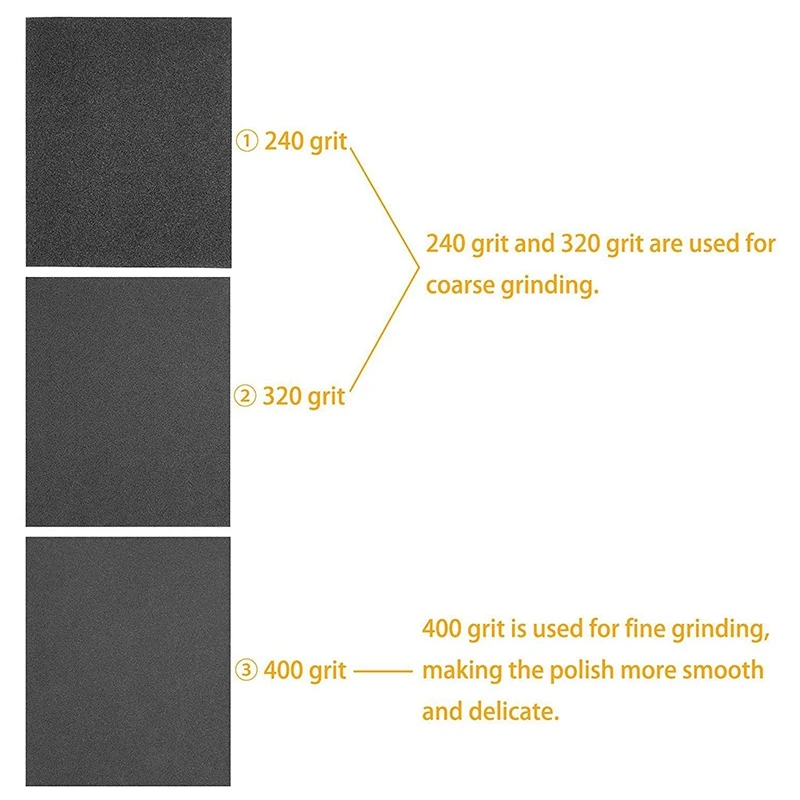 

Guitar Tools Kit Repair Maintenance Accessories-Include 4 6 String Acoustic Guitar Bone Bridge Saddle and Nut, 9 Sand Paperhe,Ne