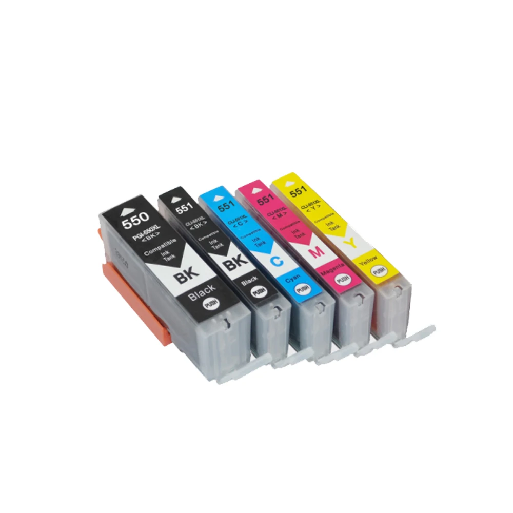 Чернильные картриджи для Canon PGI550 CLI551 PGI 550 PIXMA IP7250 MG5450 MX925 MG5550 MG6450 MG5650 MG6650 IX6850 MX725