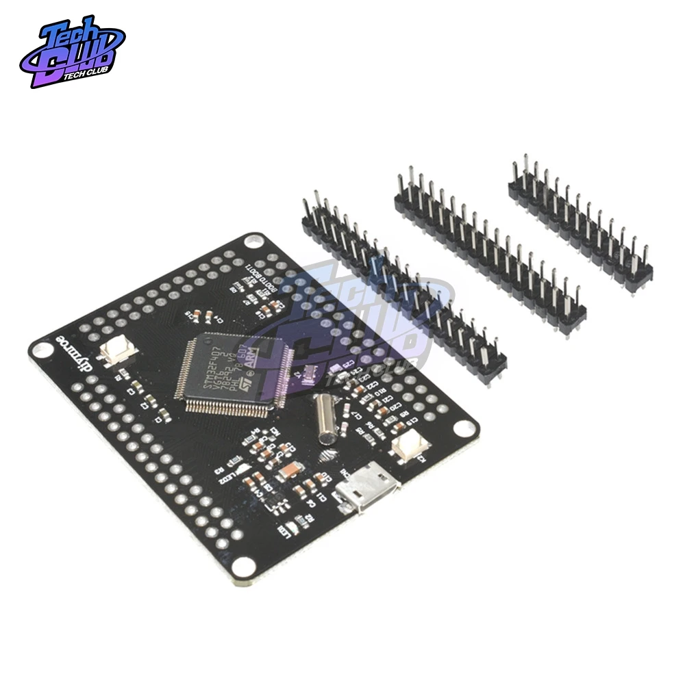 STM32F407VGT6 Обнаружение ARM Cortex-M4 32 бит MCU ядро процессор с FPU ядром развития коммутационная плата Micro USB diy Электронный комплект