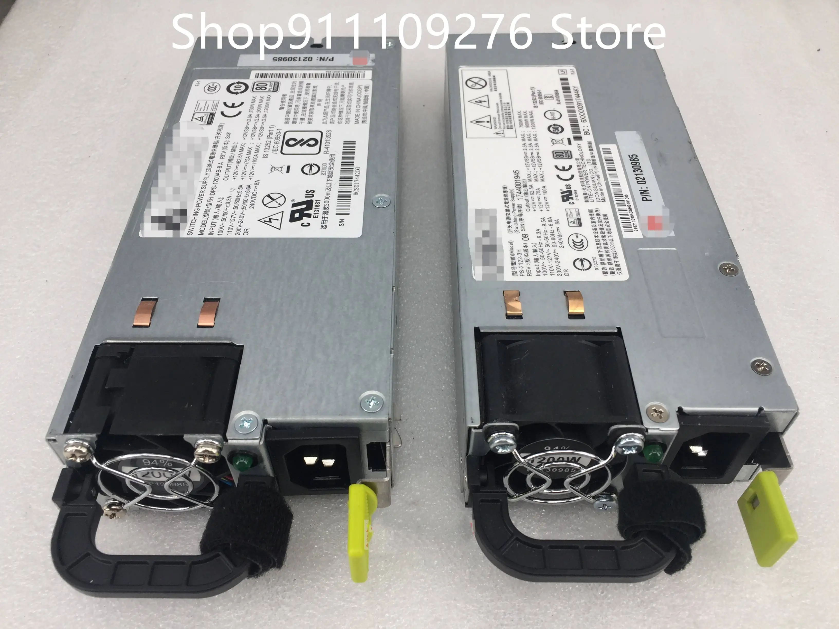 Original PSU for Huawei X6000 RH321V2 2288HV2 1200W power supply  PS-2122-3H  DPS-1200AB-8 A