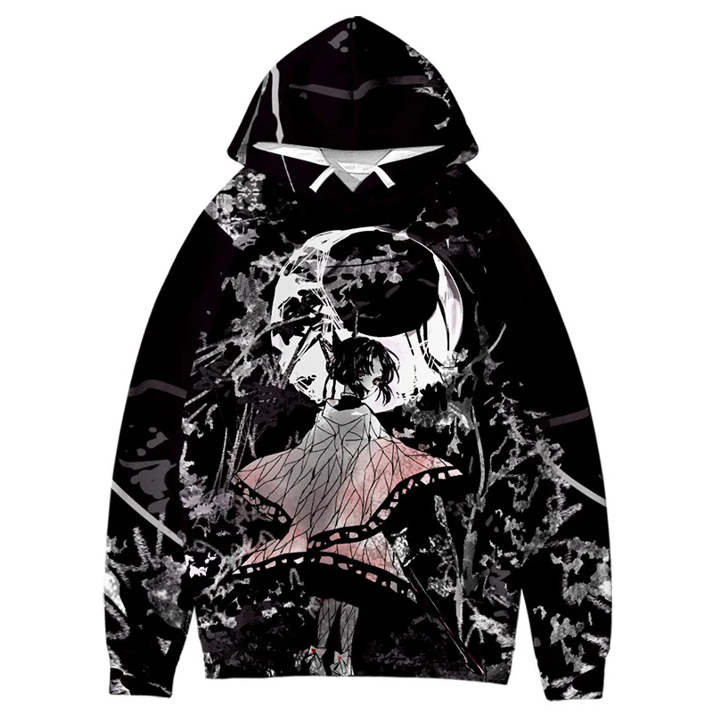 

2020 New Arrival Demon Slayer Hoodies 3D Print Men/Women Hoodies Sweatshirts Autumn Hip Hop Trendy Popular Pullover Clothes