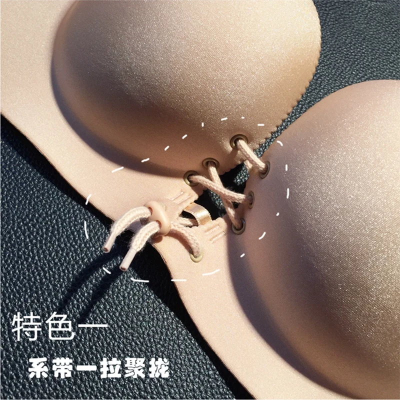 Женский бюстгальтер без бретелек с открытой спиной|Бюстгальтеры| |