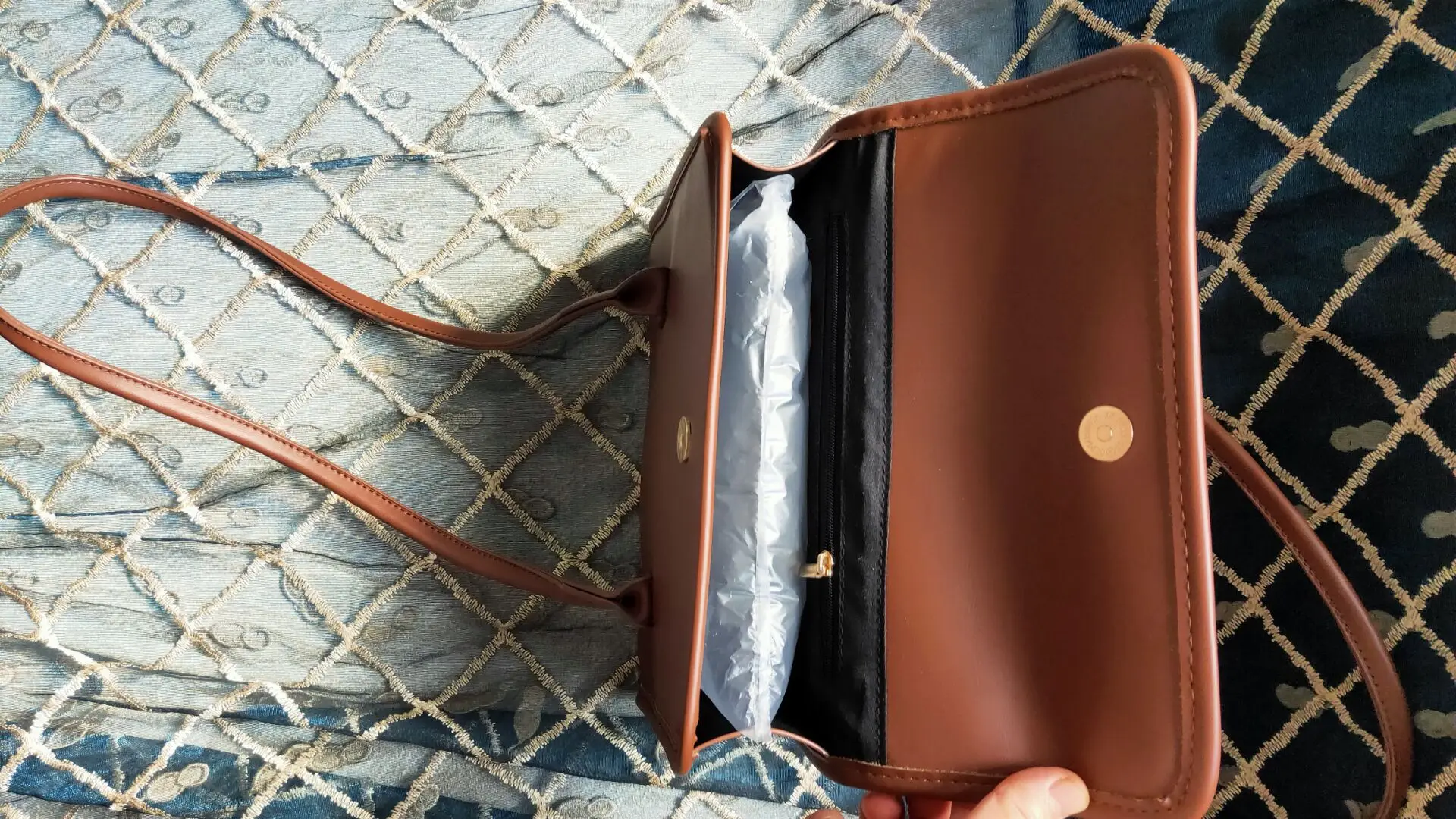 

Women bag pu leather small handbag baguette OL saddle women bag underarm casual shoulder bag wintr877