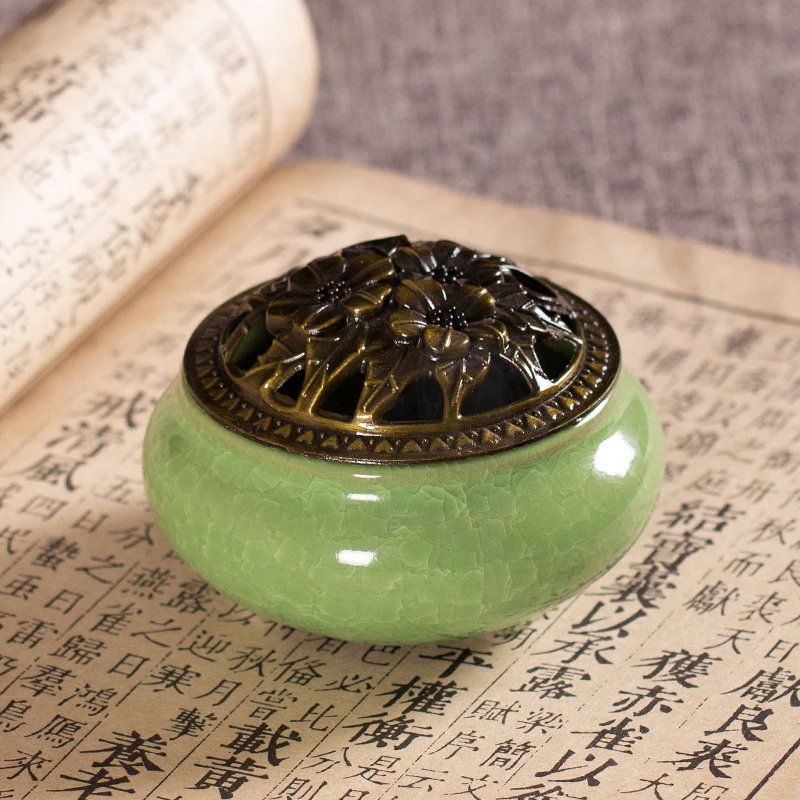 

Керамическая глина, курильница, античная Будда, курильница, арабский дым, курильница, тибетский дзен-брюле, ароматизатор, домашний декор AD50IB