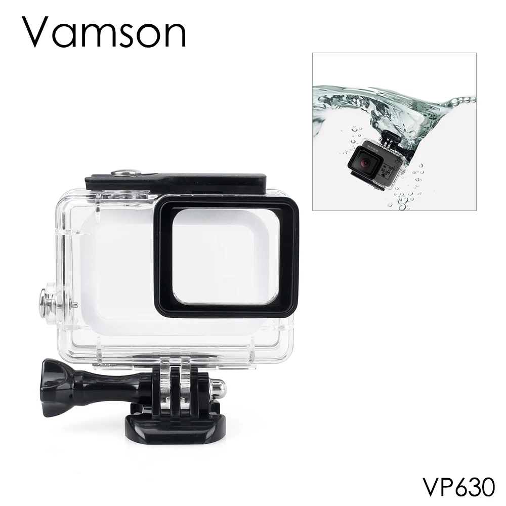 

Водонепроницаемый чехол для камеры Vamson, для дайвинга, 45 м, для GoPro Hero 7, Black, 6, 5, VP630
